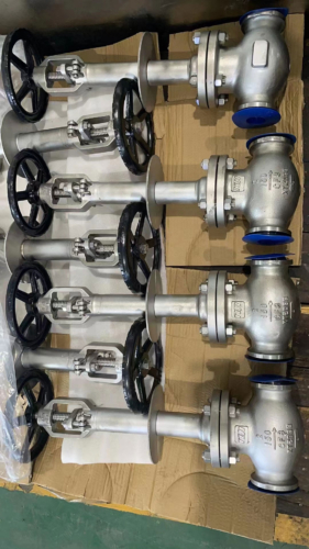 Robinet à soupape cryogénique en acier moulé (desc)