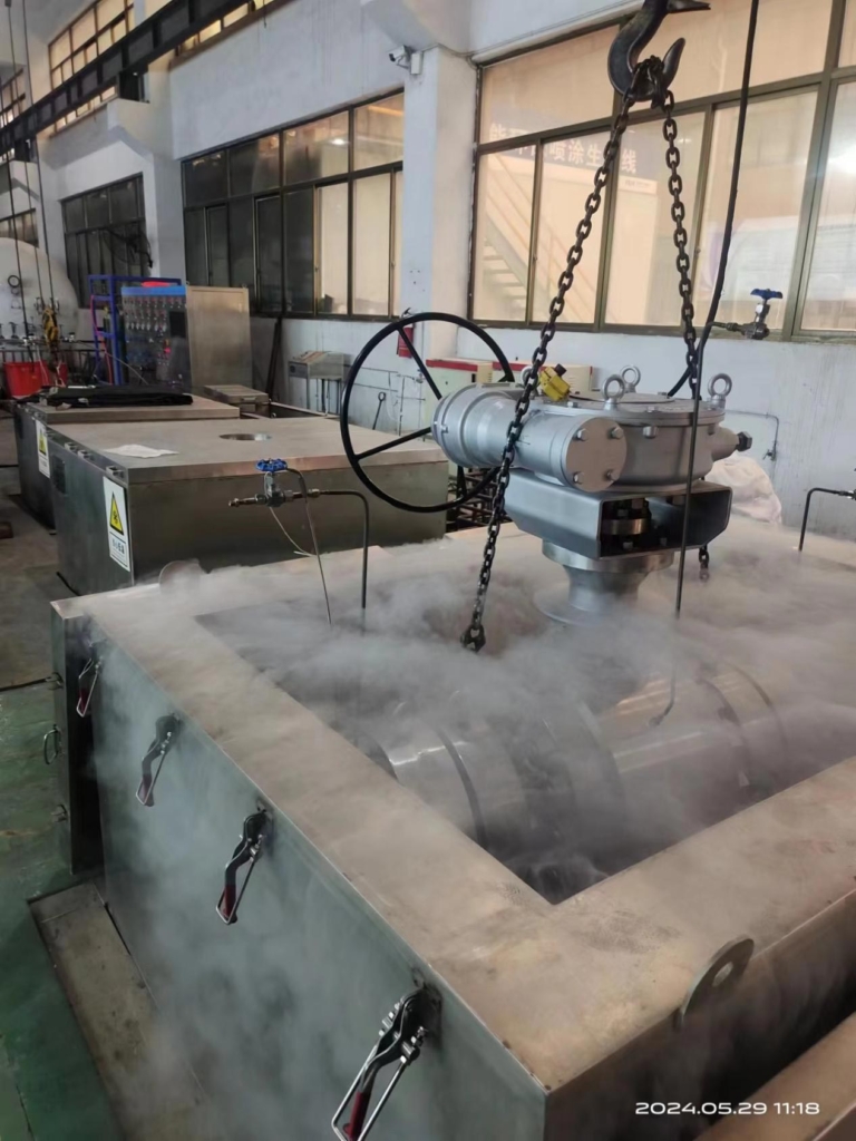 Vanne à bille cryogénique LB in